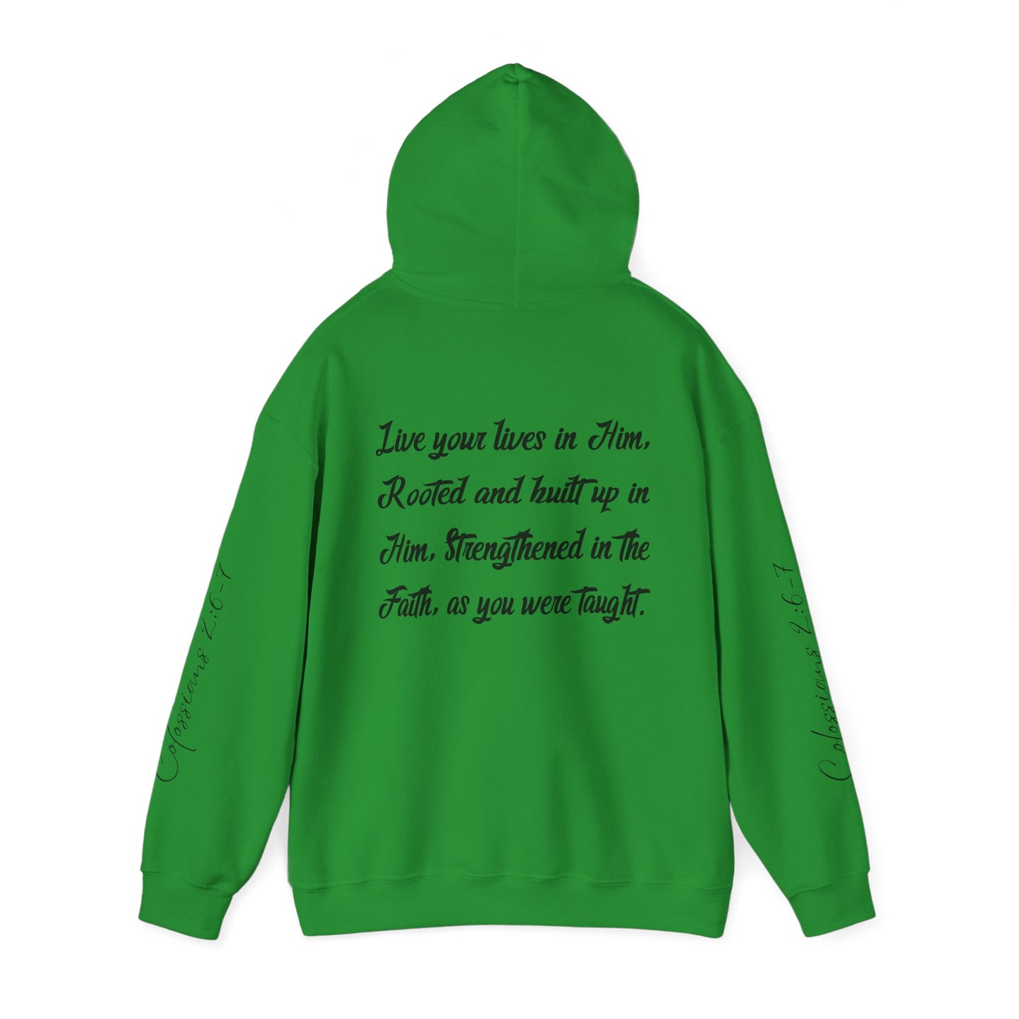 Rooted in Christ - Adult Unisex Hooded Sweatshirt