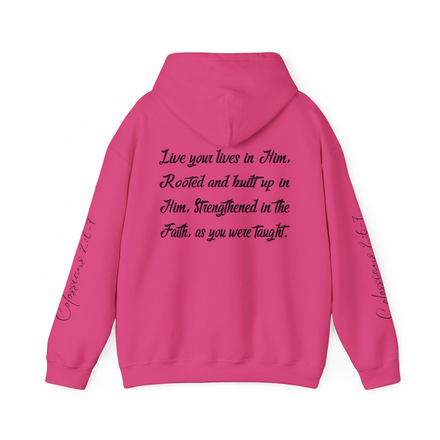 Rooted in Christ - Adult Unisex Hooded Sweatshirt