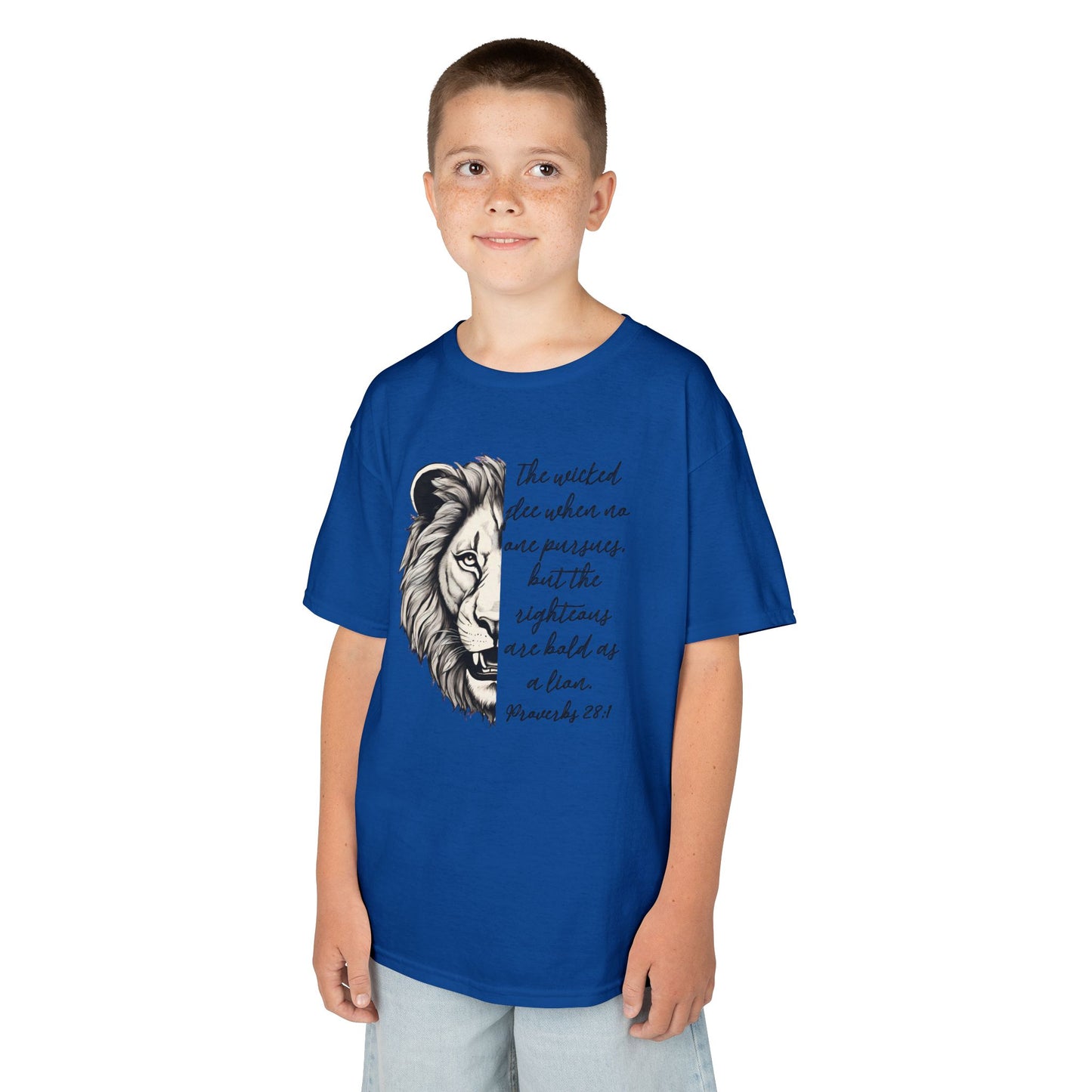 Bold Lion - Kids Heavy Cotton