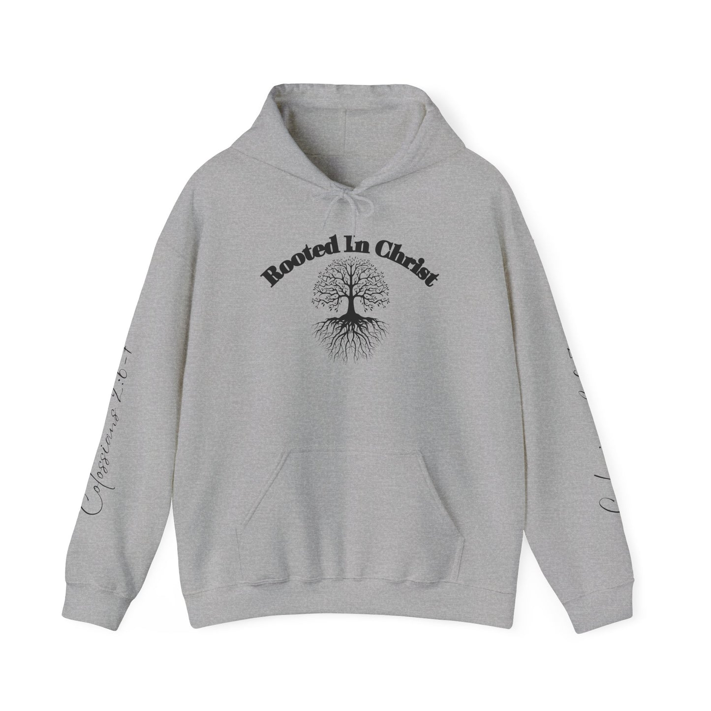 Rooted in Christ - Adult Unisex Hooded Sweatshirt