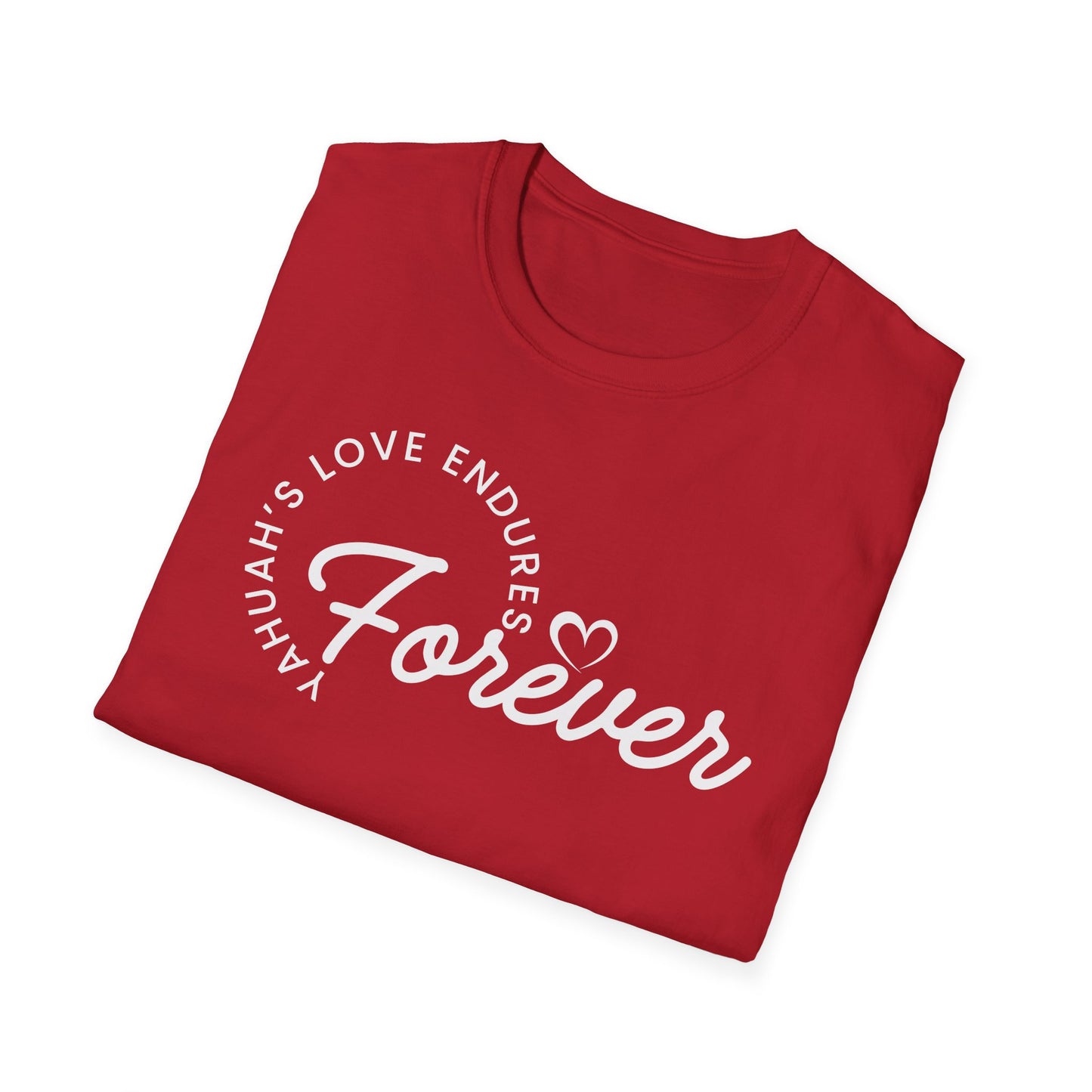 Yahuah's Love (White Ink) Women's T-Shirt