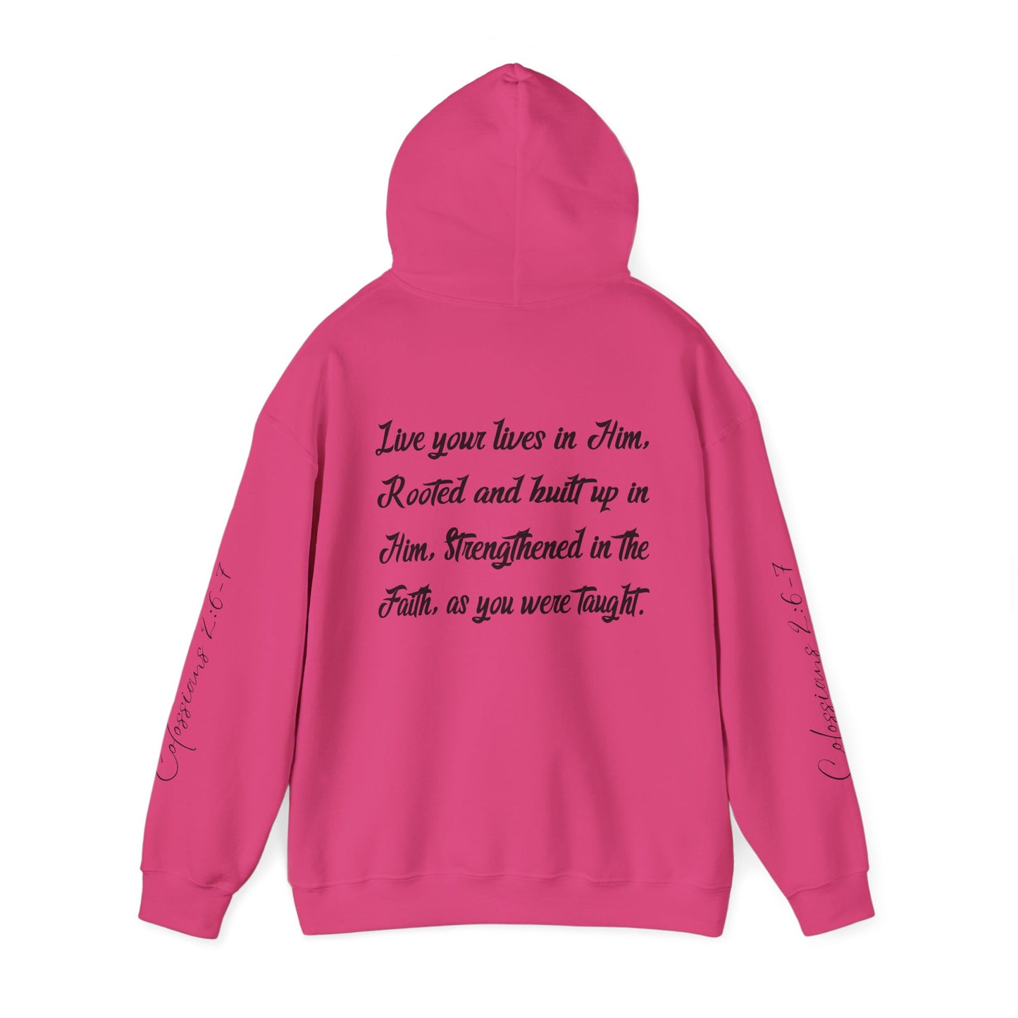 Rooted in Christ - Adult Unisex Hooded Sweatshirt