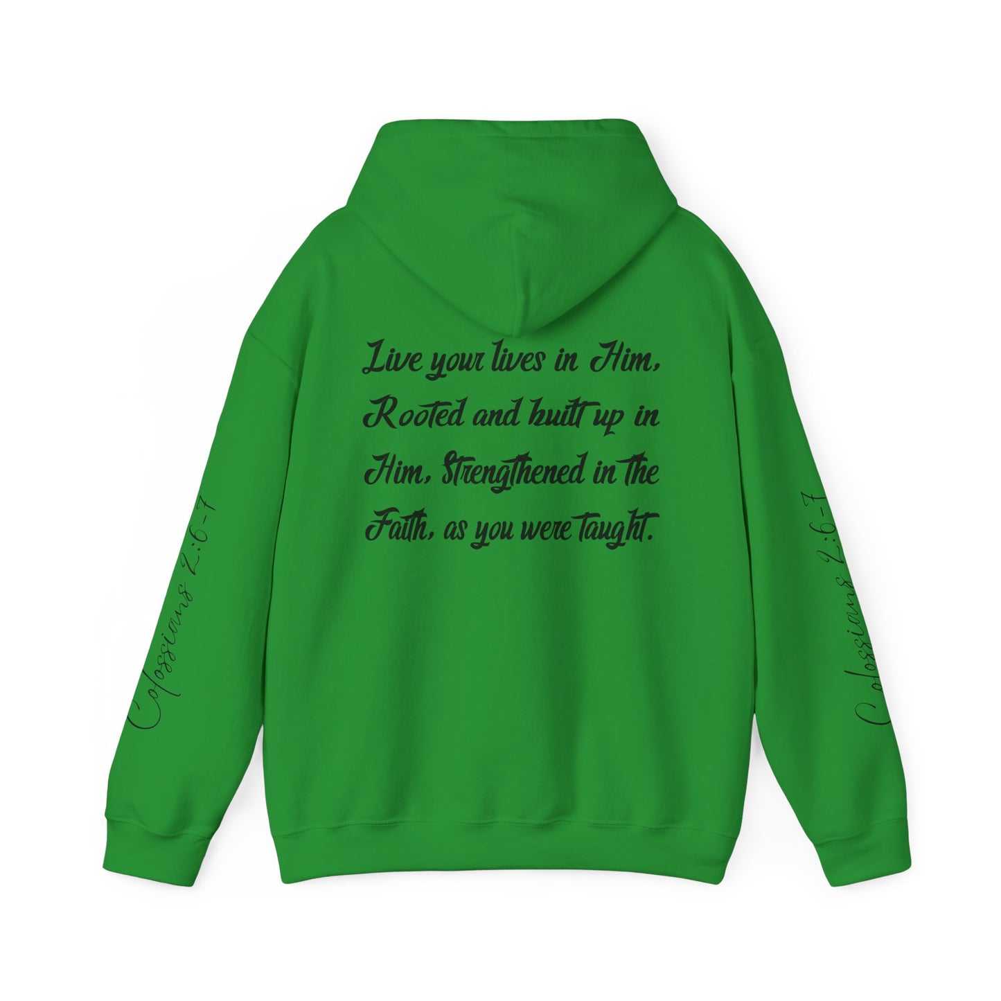 Rooted in Christ - Adult Unisex Hooded Sweatshirt