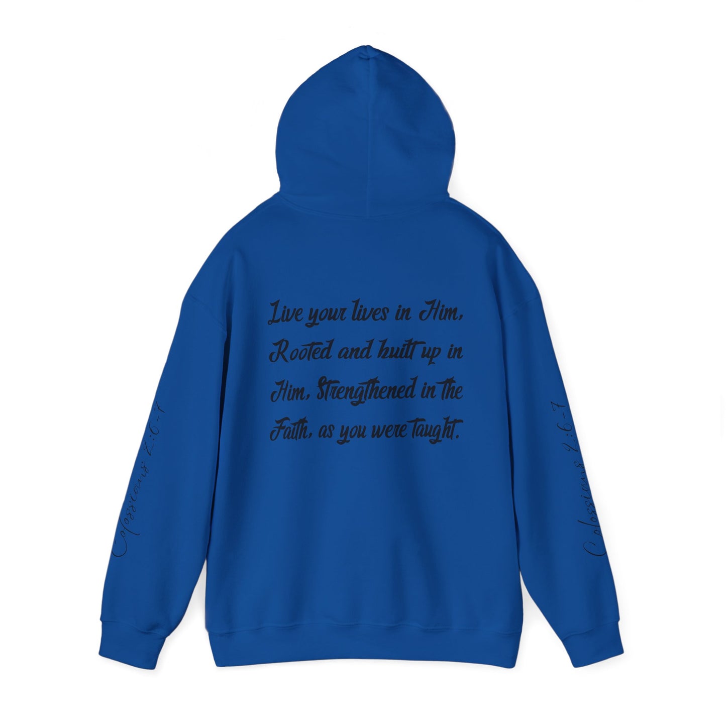 Rooted in Christ - Adult Unisex Hooded Sweatshirt