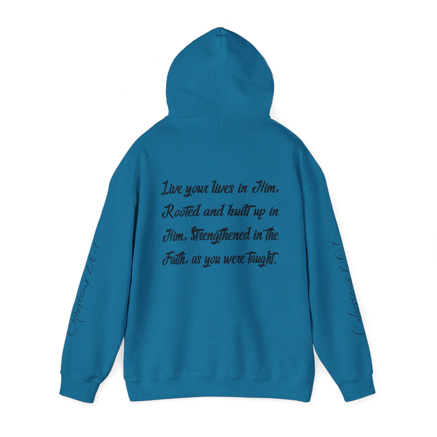 Rooted in Christ - Adult Unisex Hooded Sweatshirt