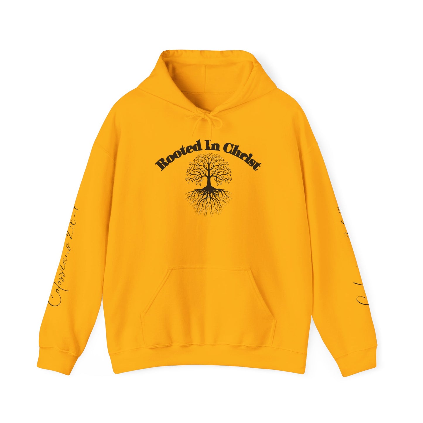 Rooted in Christ - Adult Unisex Hooded Sweatshirt