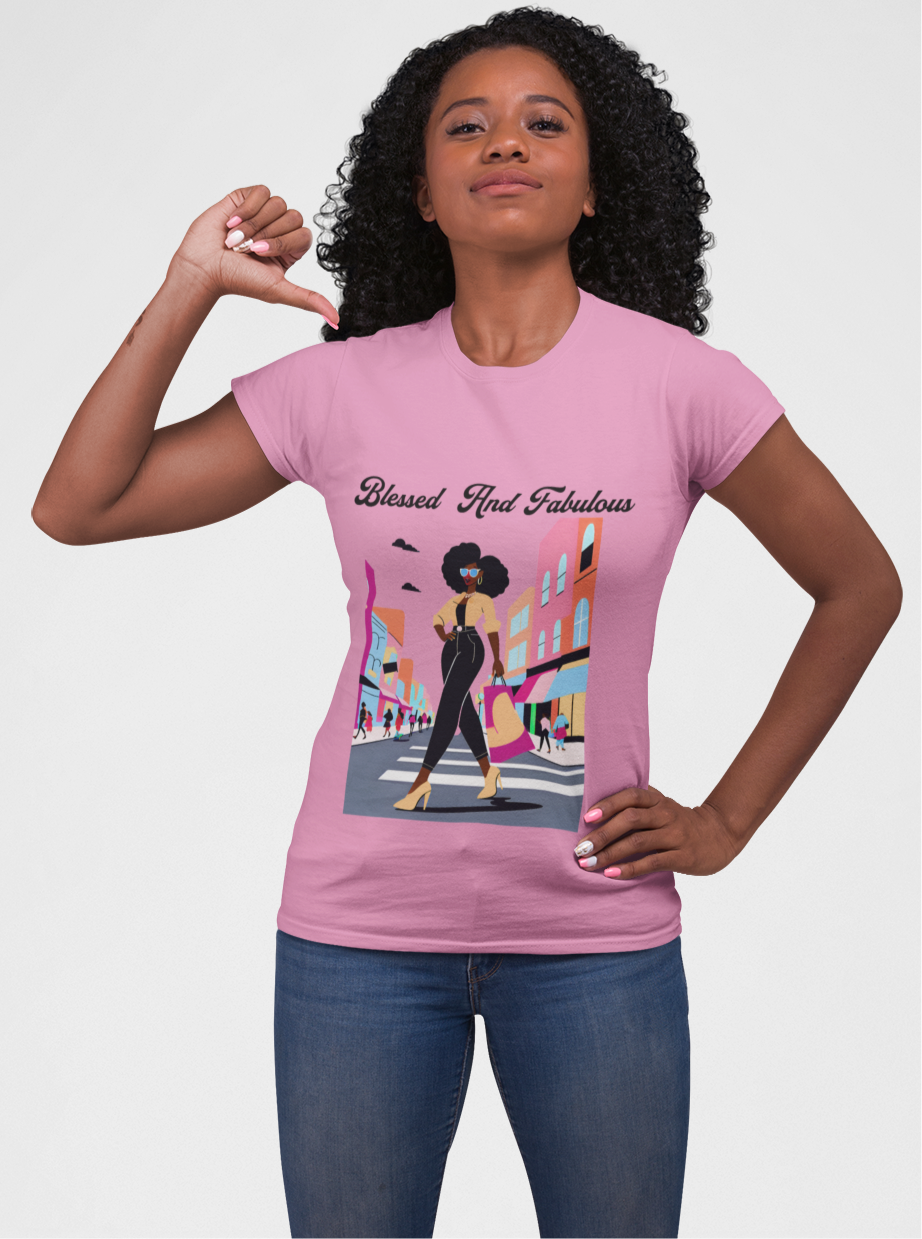 Blessed and Fabulous - Women's Softstyle Tee