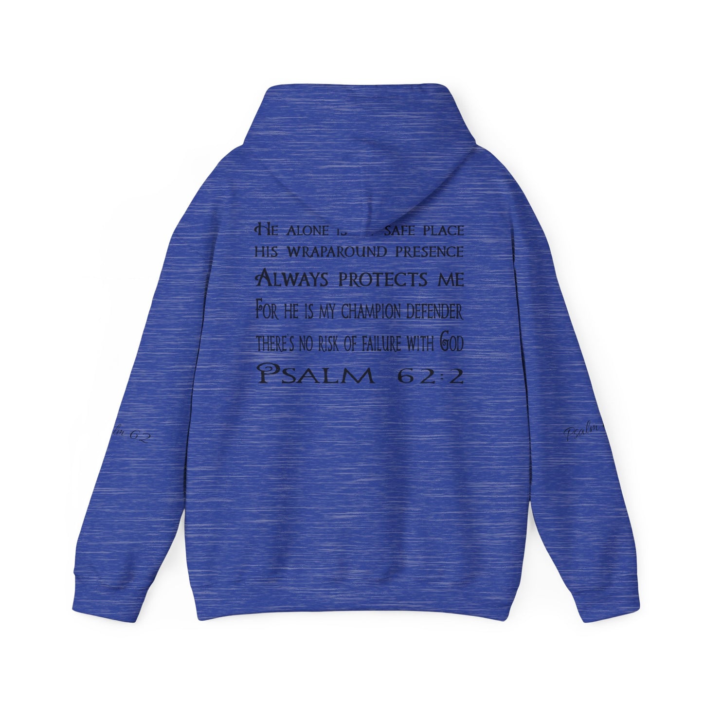 Keep calm and Read a Psalm - Adult Unisex Heavy Hooded Sweatshirt