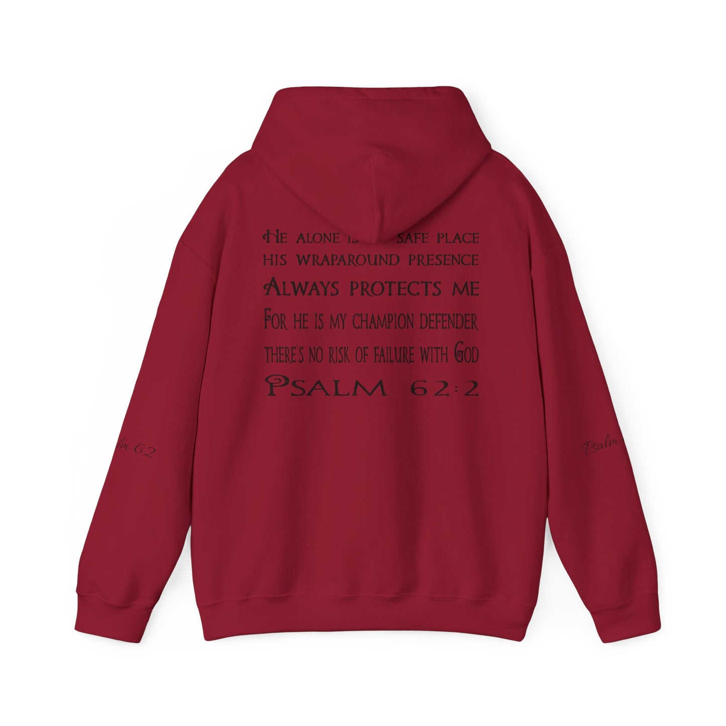 Keep calm and Read a Psalm - Adult Unisex Heavy Hooded Sweatshirt
