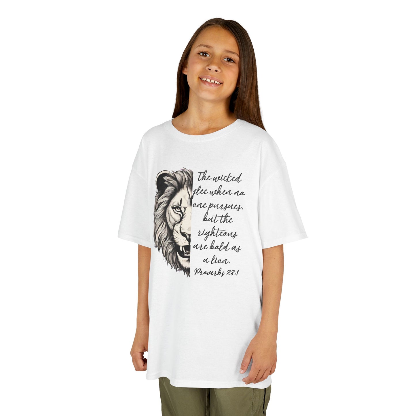 Bold Lion - Kids Heavy Cotton