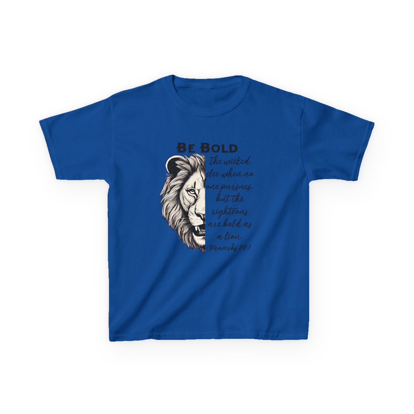 Be Bold Lion - Kids Heavy Cotton