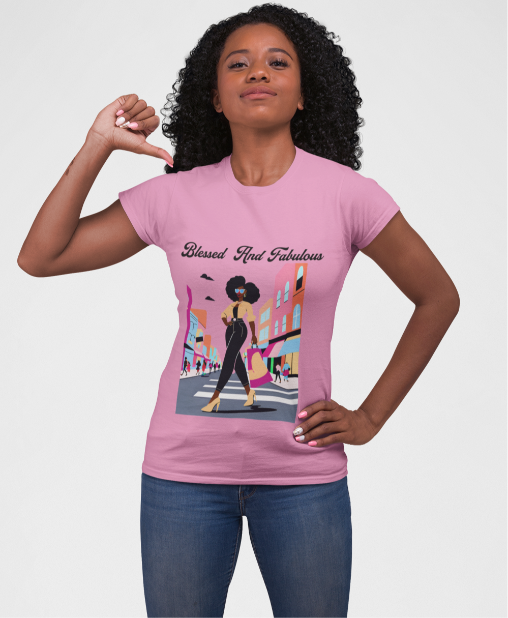 Blessed and Fabulous - Women's Softstyle Tee