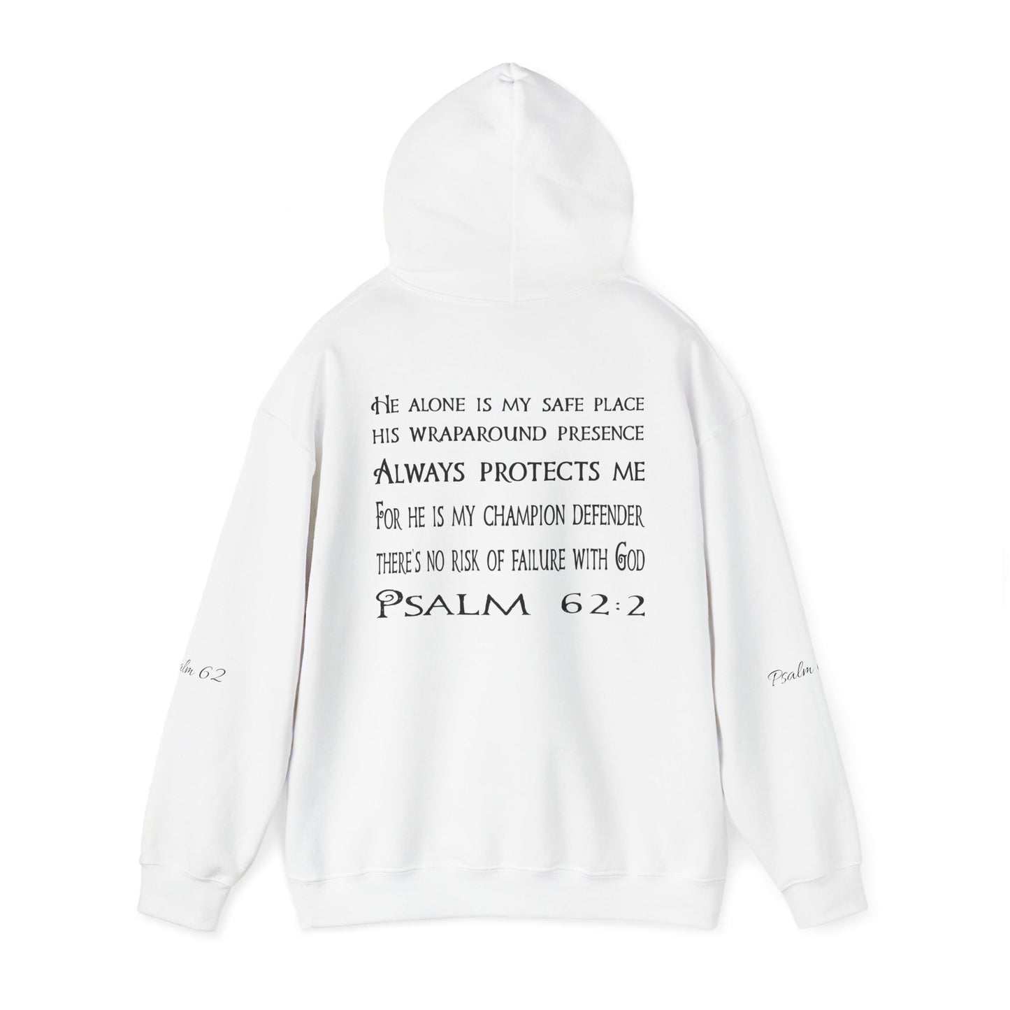 Keep calm and Read a Psalm - Adult Unisex Heavy Hooded Sweatshirt