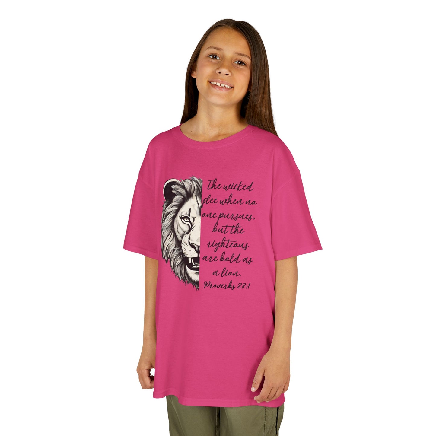 Bold Lion - Kids Heavy Cotton