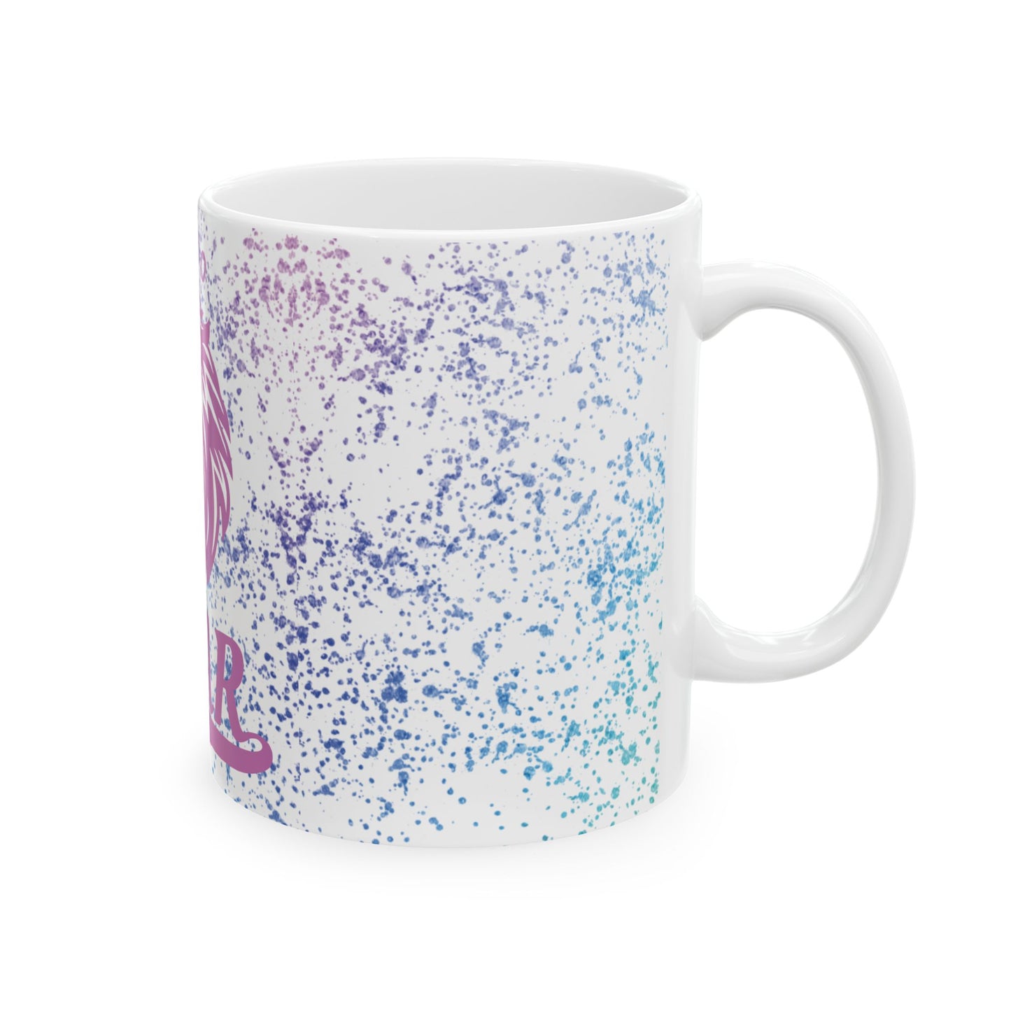 Born to Roar (Colorful) Ceramic Mug, (11oz, 15oz)