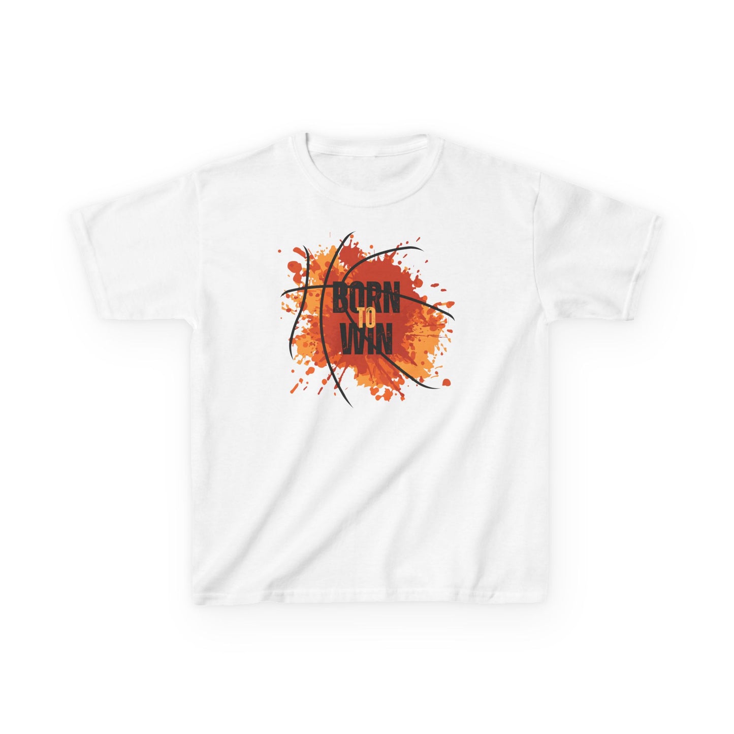 Born To Win Kids Heavy Cotton T-shirt