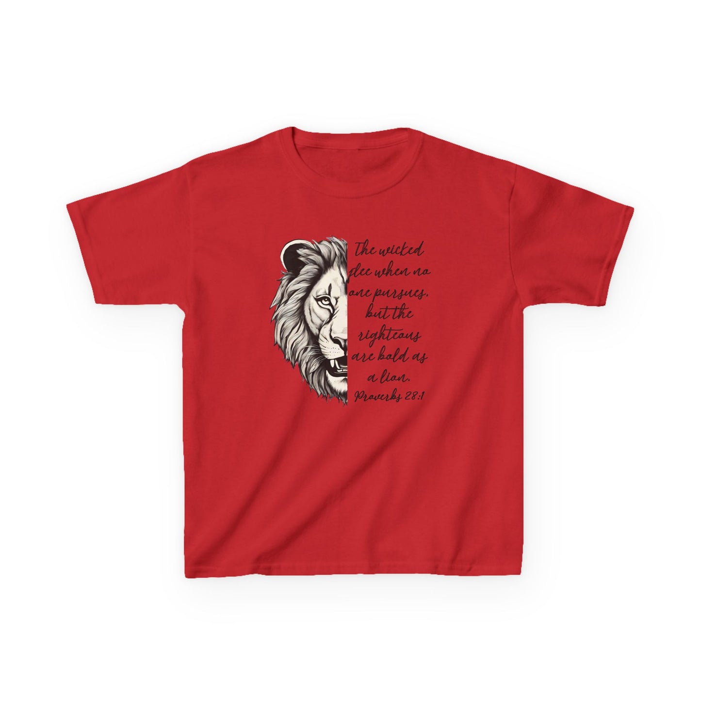 Bold Lion - Kids Heavy Cotton