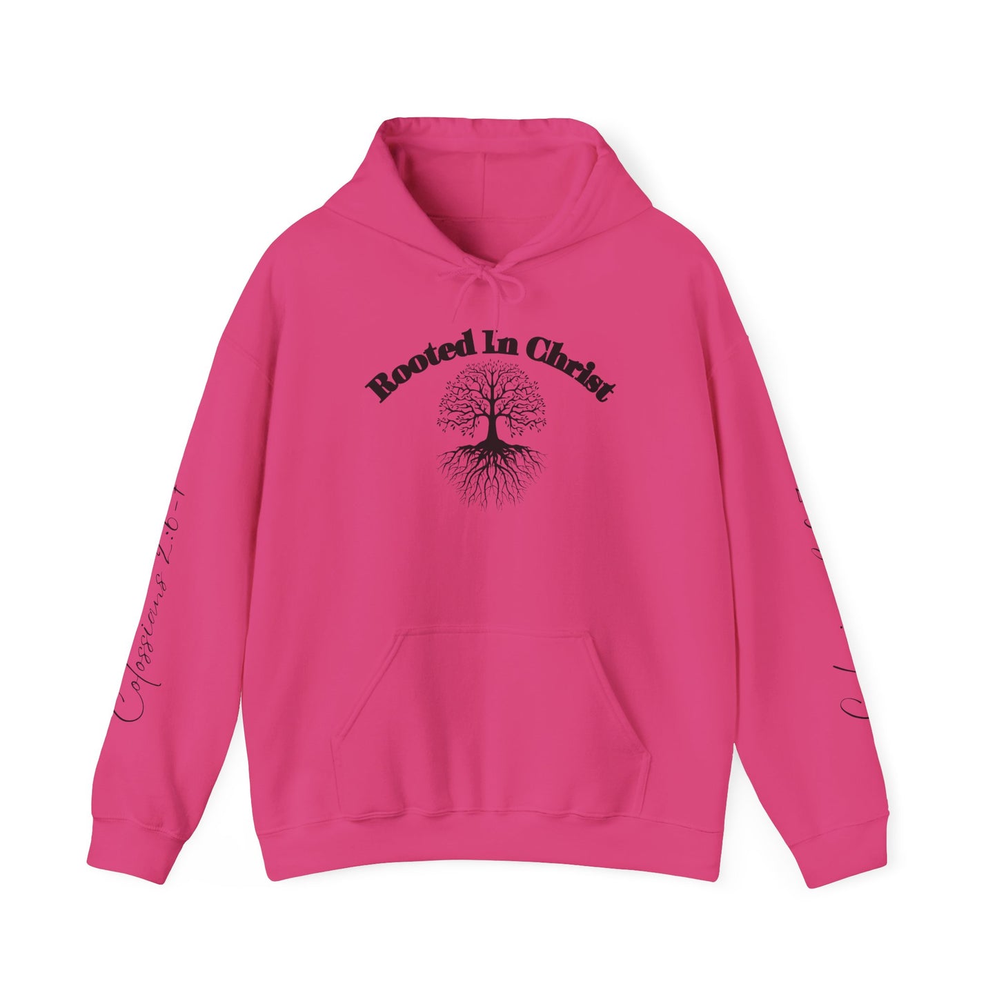Rooted in Christ - Adult Unisex Hooded Sweatshirt