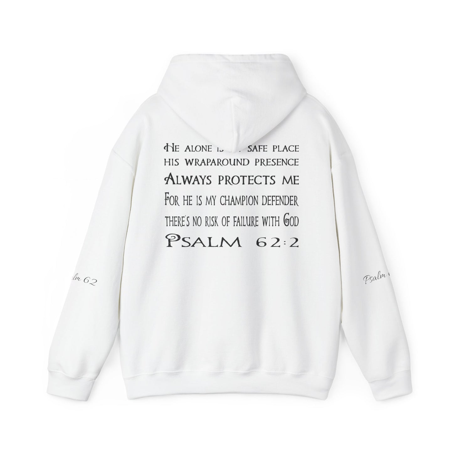 Keep calm and Read a Psalm - Adult Unisex Heavy Hooded Sweatshirt