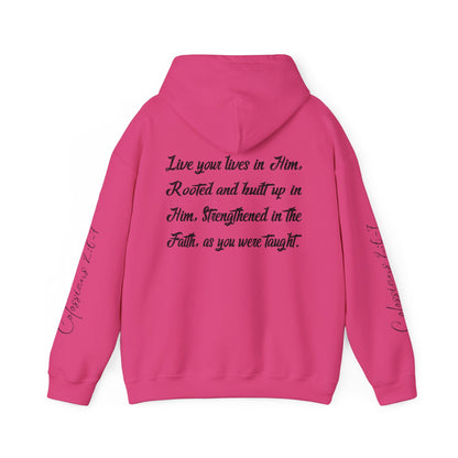 Rooted in Christ - Adult Unisex Hooded Sweatshirt