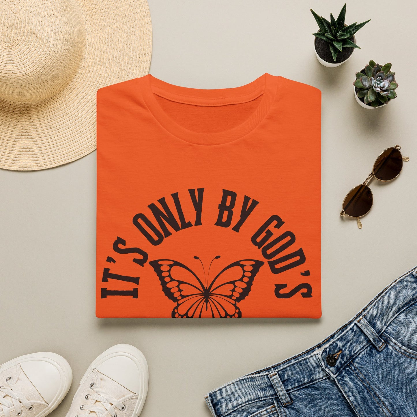 Only By God's Grace Women's T-Shirt