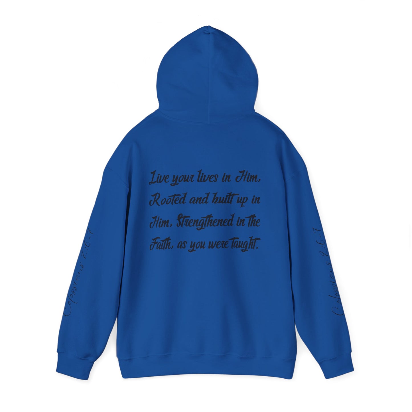 Rooted in Christ - Adult Unisex Hooded Sweatshirt