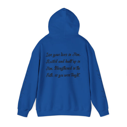 Rooted in Christ - Adult Unisex Hooded Sweatshirt