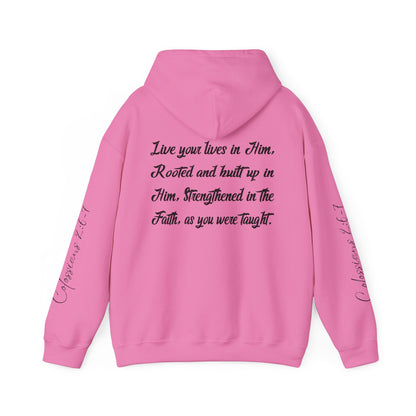 Rooted in Christ - Adult Unisex Hooded Sweatshirt