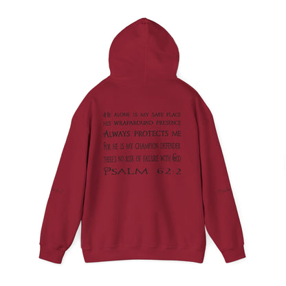 Keep calm and Read a Psalm - Adult Unisex Heavy Hooded Sweatshirt