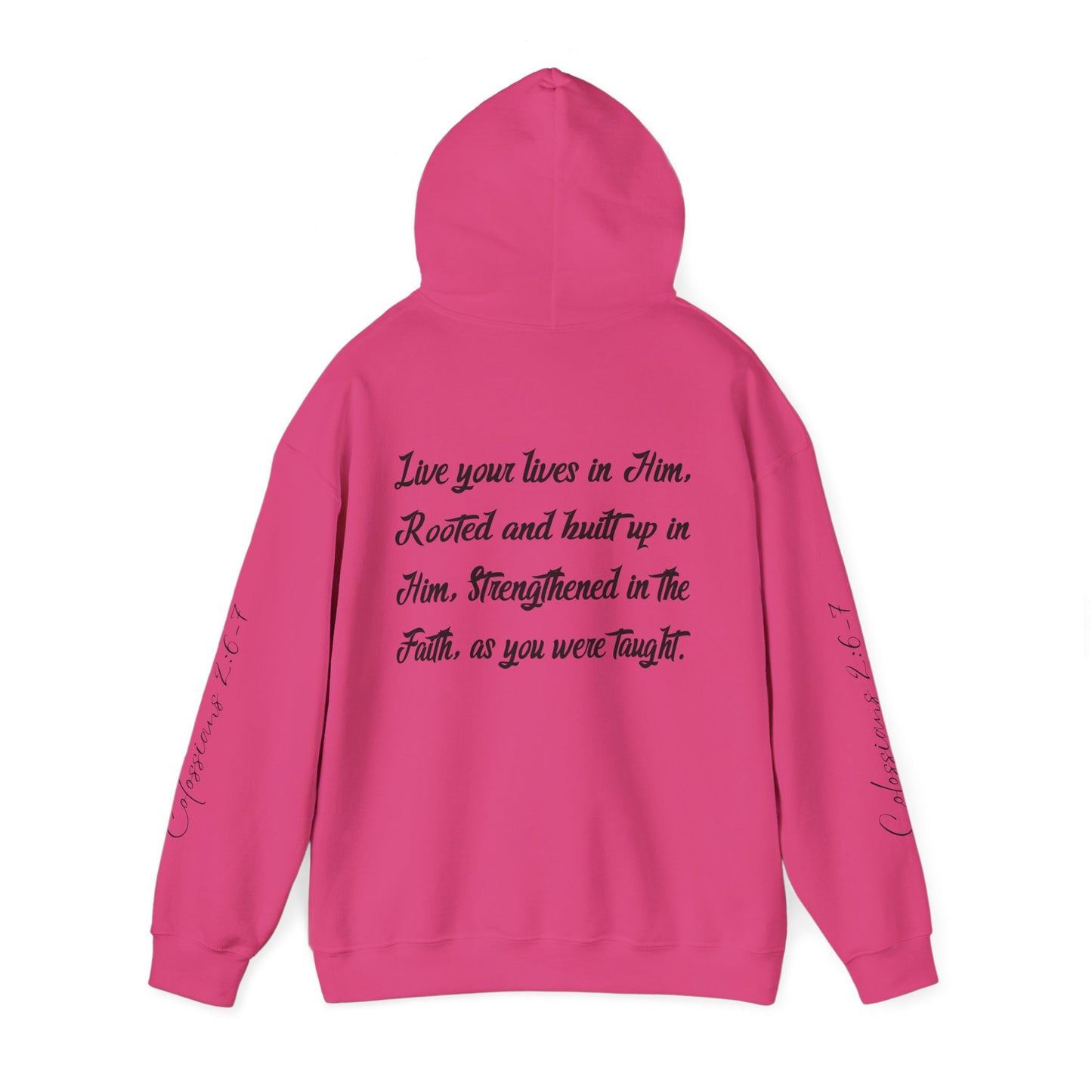 Rooted in Christ - Adult Unisex Hooded Sweatshirt