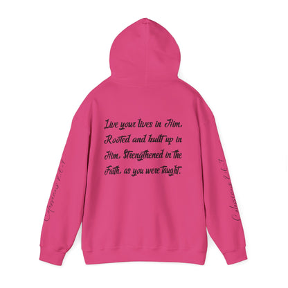 Rooted in Christ - Adult Unisex Hooded Sweatshirt
