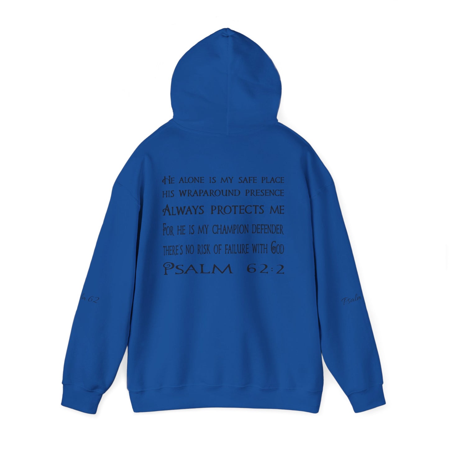 Keep calm and Read a Psalm - Adult Unisex Heavy Hooded Sweatshirt