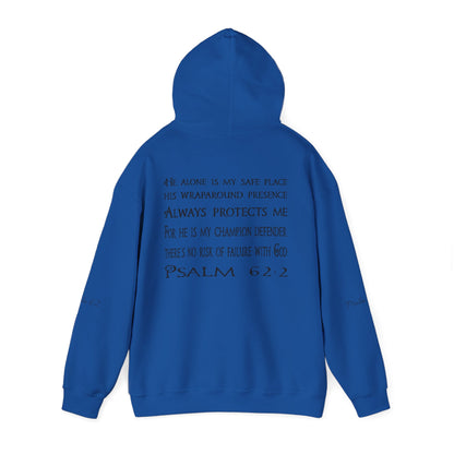 Keep calm and Read a Psalm - Adult Unisex Heavy Hooded Sweatshirt