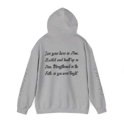 Rooted in Christ - Adult Unisex Hooded Sweatshirt