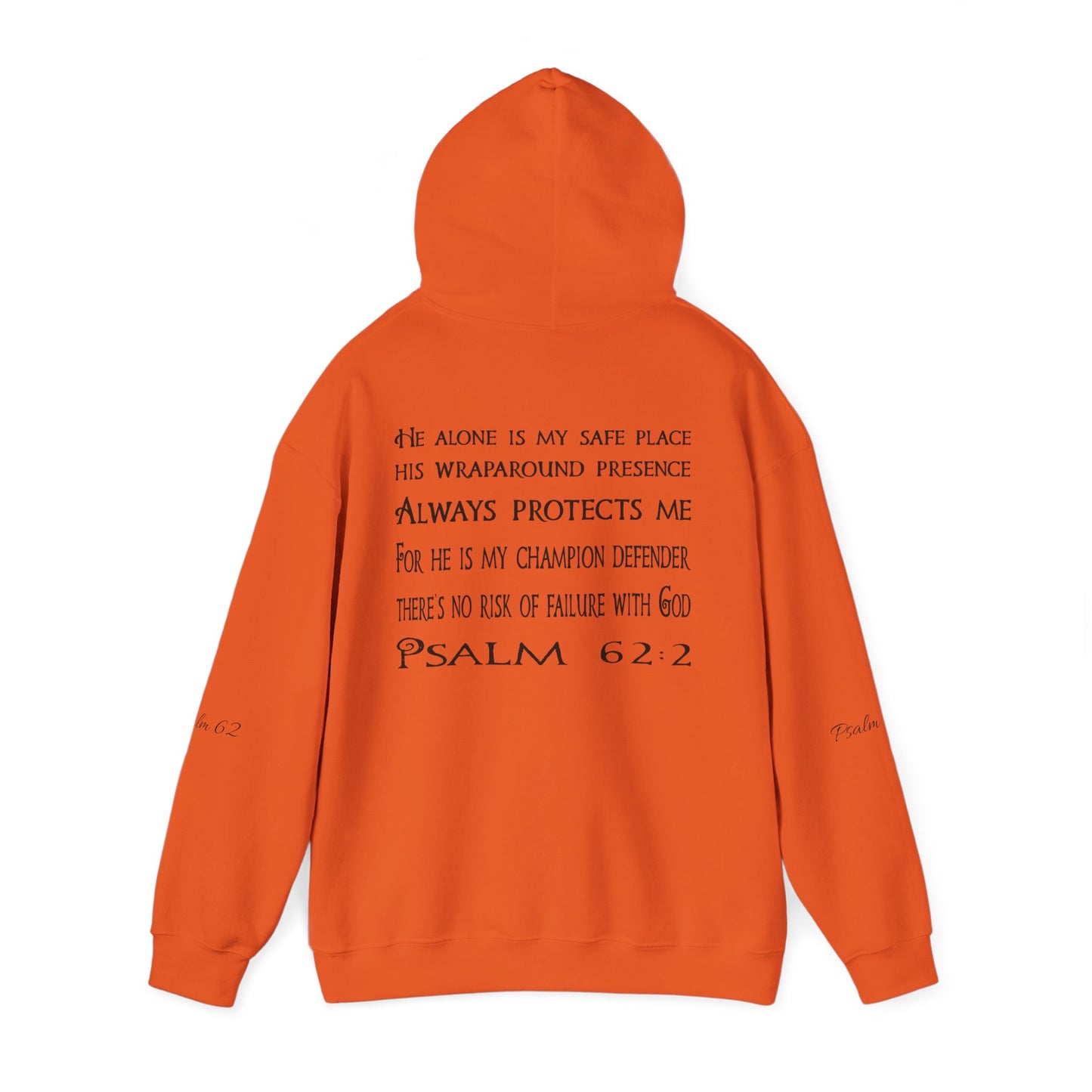Keep calm and Read a Psalm - Adult Unisex Heavy Hooded Sweatshirt