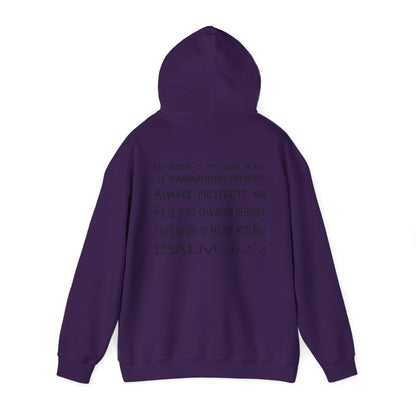 Keep calm and Read a Psalm - Adult Unisex Heavy Hooded Sweatshirt