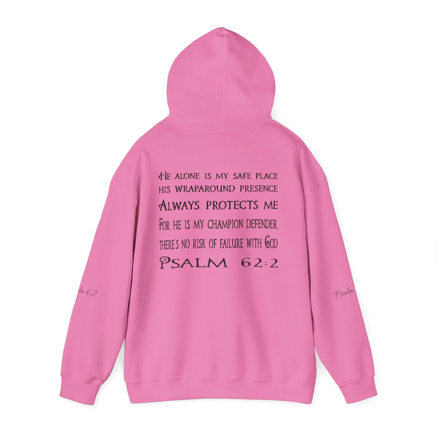 Keep calm and Read a Psalm - Adult Unisex Heavy Hooded Sweatshirt