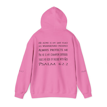 Keep calm and Read a Psalm - Adult Unisex Heavy Hooded Sweatshirt