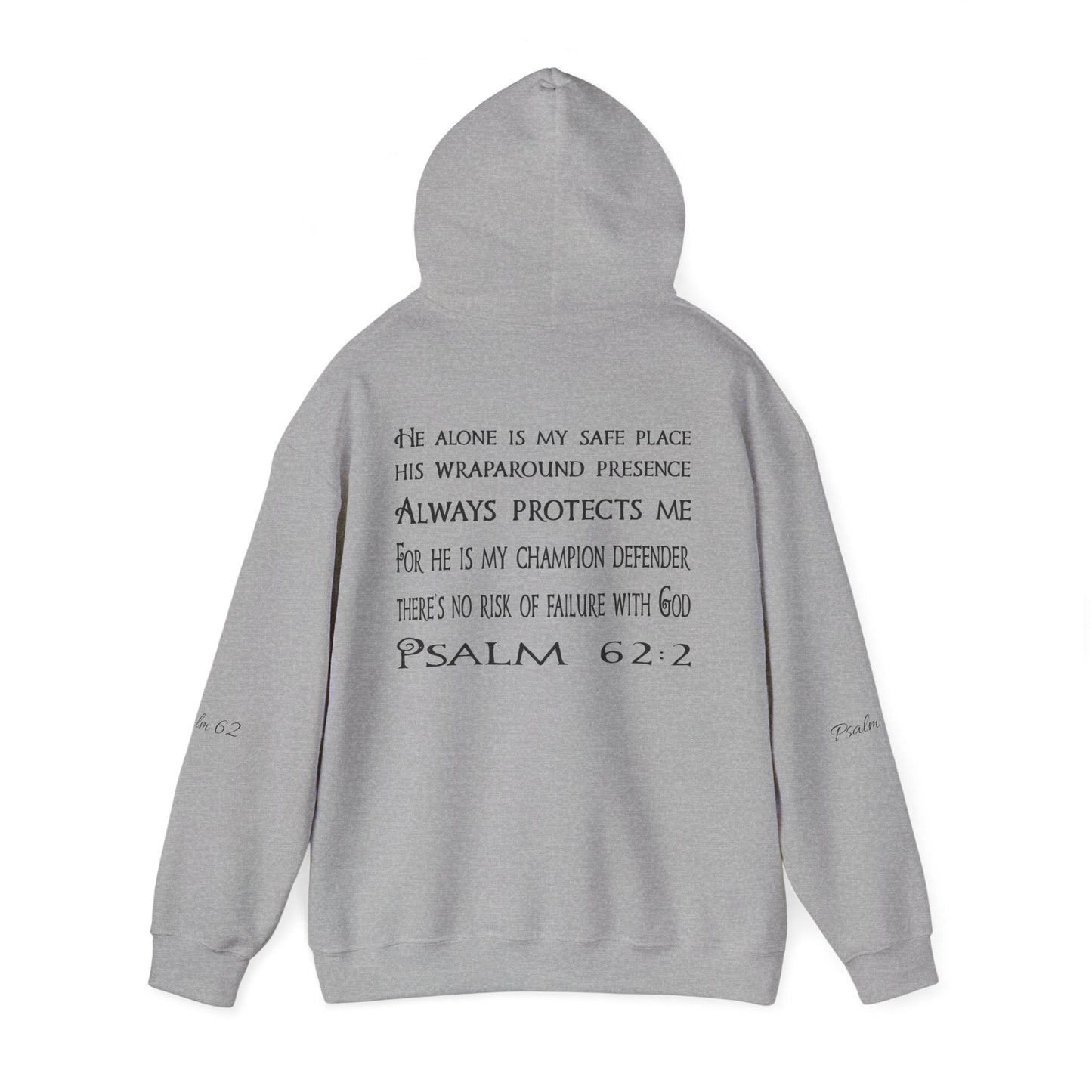 Keep calm and Read a Psalm - Adult Unisex Heavy Hooded Sweatshirt