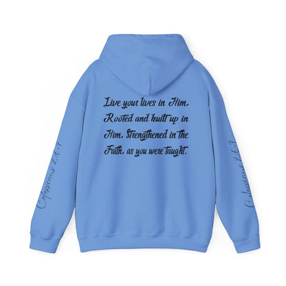 Rooted in Christ - Adult Unisex Hooded Sweatshirt