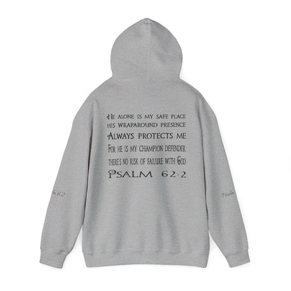Keep calm and Read a Psalm - Adult Unisex Heavy Hooded Sweatshirt