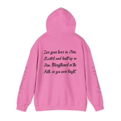 Rooted in Christ - Adult Unisex Hooded Sweatshirt