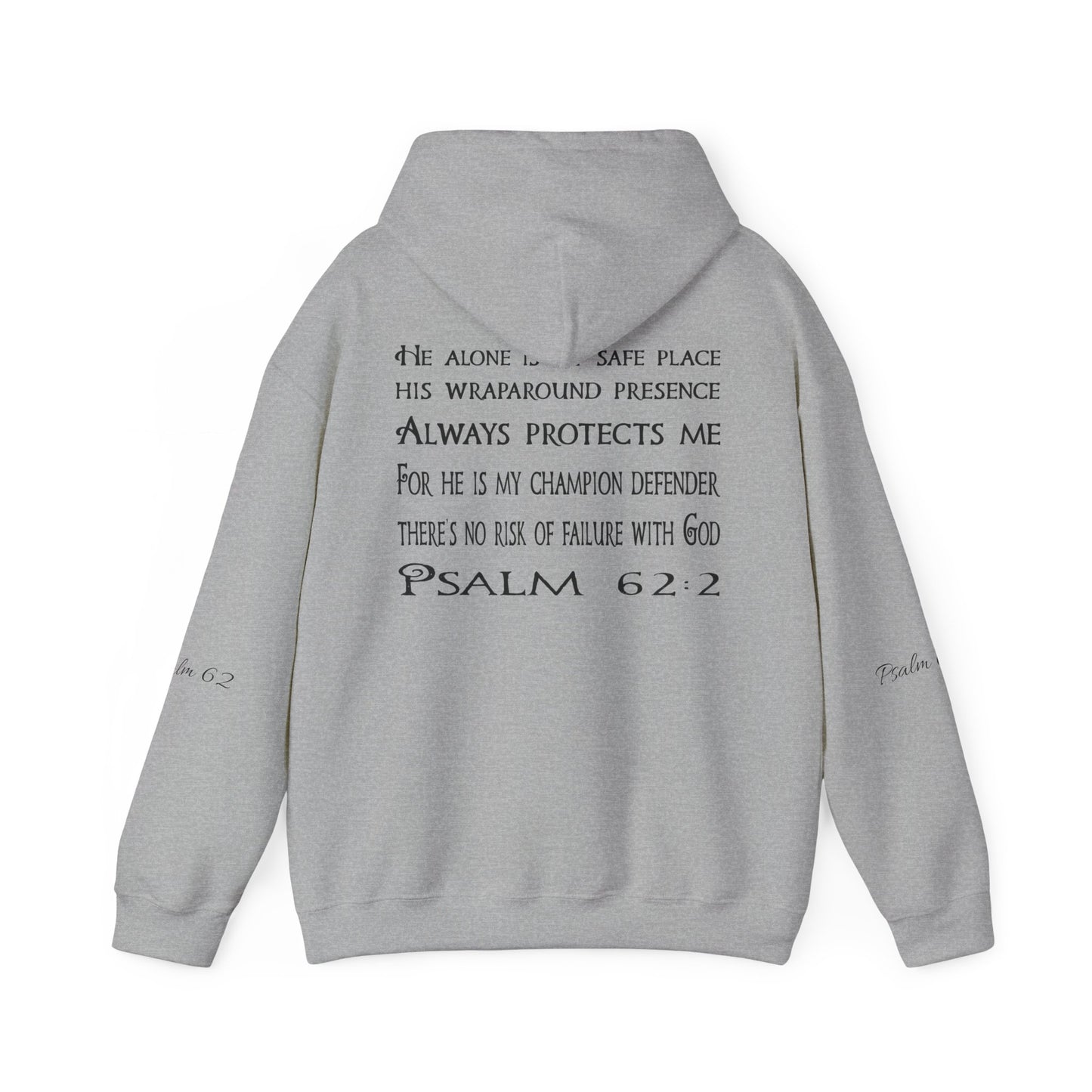 Keep calm and Read a Psalm - Adult Unisex Heavy Hooded Sweatshirt