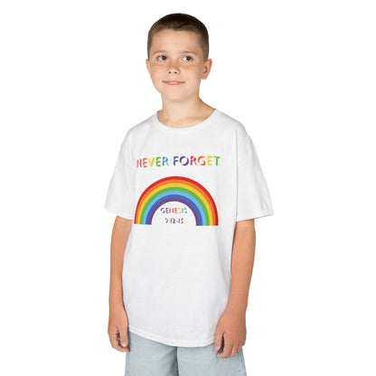 Rainbow Genesis 9:12 - Kids Heavy Cotton