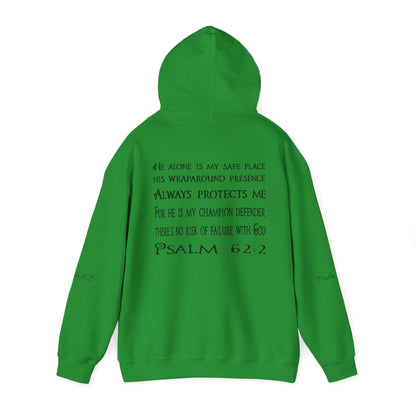 Keep calm and Read a Psalm - Adult Unisex Heavy Hooded Sweatshirt