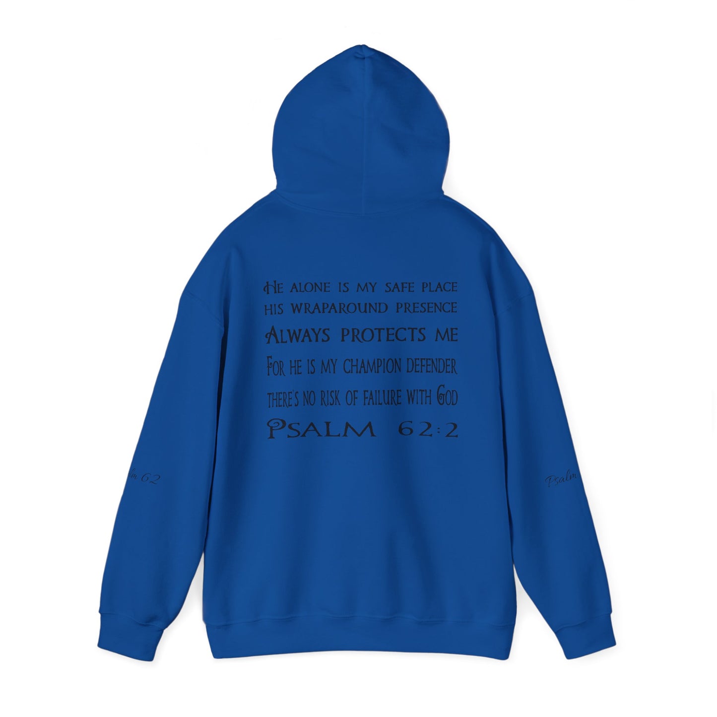 Keep calm and Read a Psalm - Adult Unisex Heavy Hooded Sweatshirt