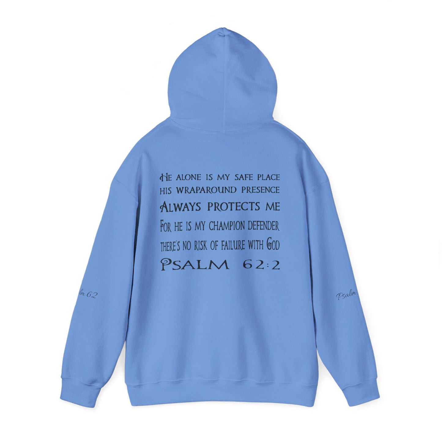 Keep calm and Read a Psalm - Adult Unisex Heavy Hooded Sweatshirt