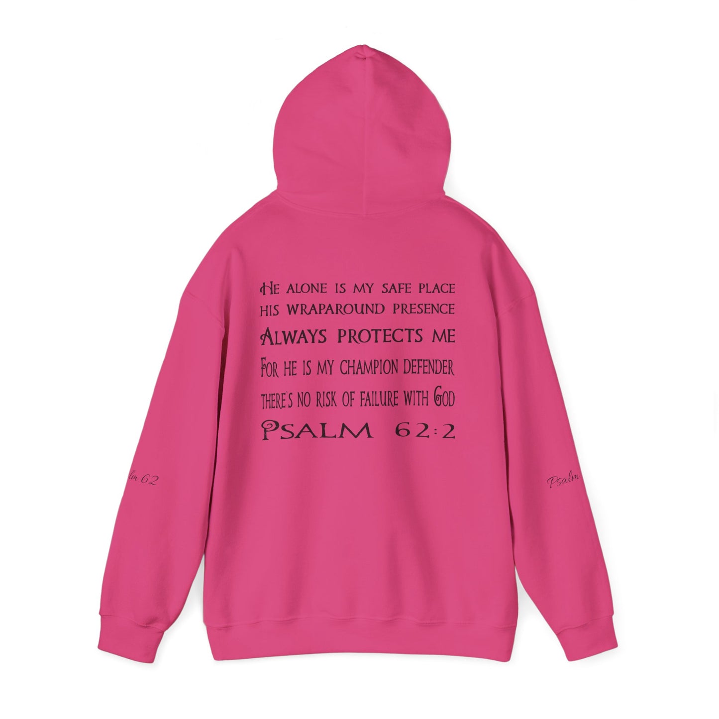 Keep calm and Read a Psalm - Adult Unisex Heavy Hooded Sweatshirt