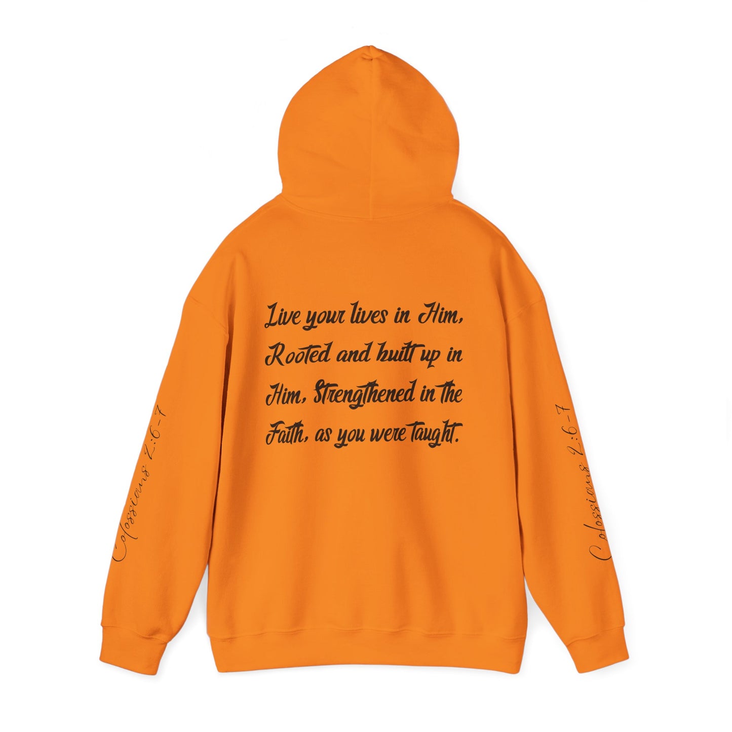 Rooted in Christ - Adult Unisex Hooded Sweatshirt
