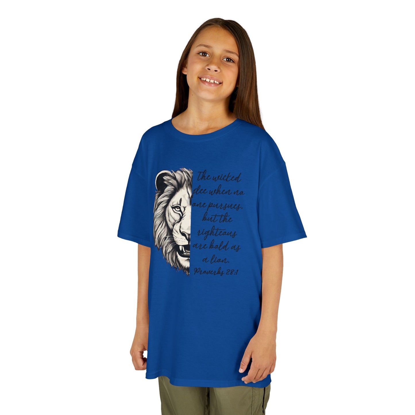 Bold Lion - Kids Heavy Cotton